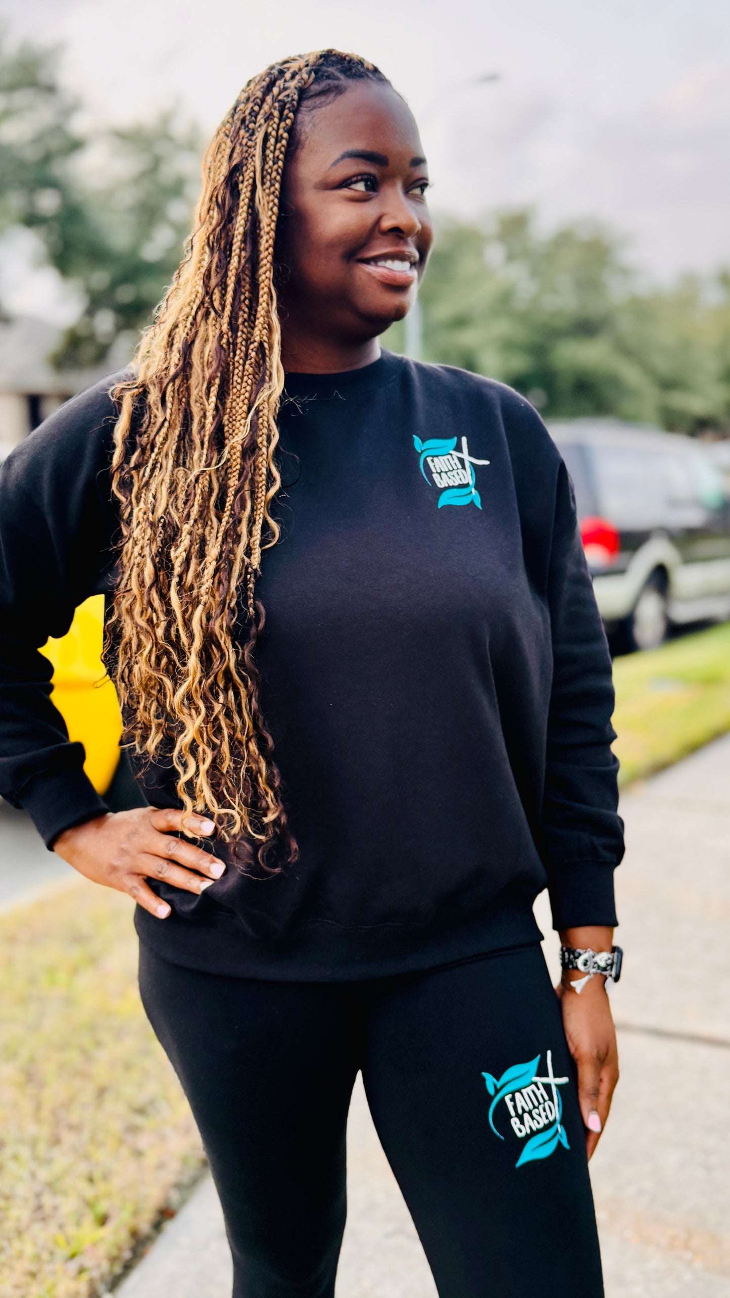 Faith Based Sweatshirt - Black