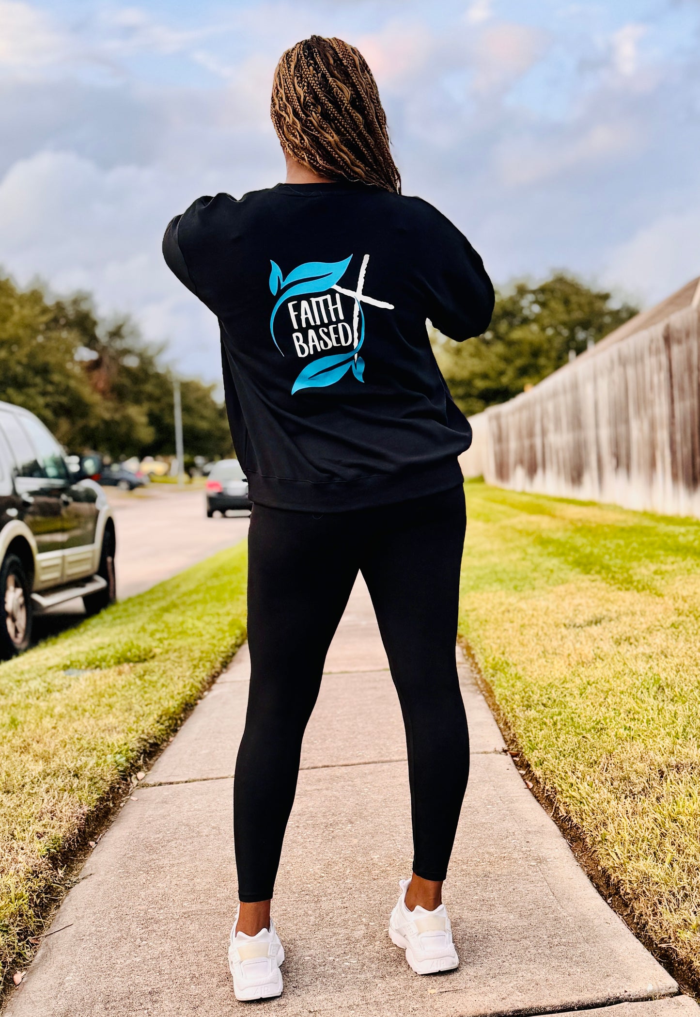 Faith Based Sweatshirt - Black