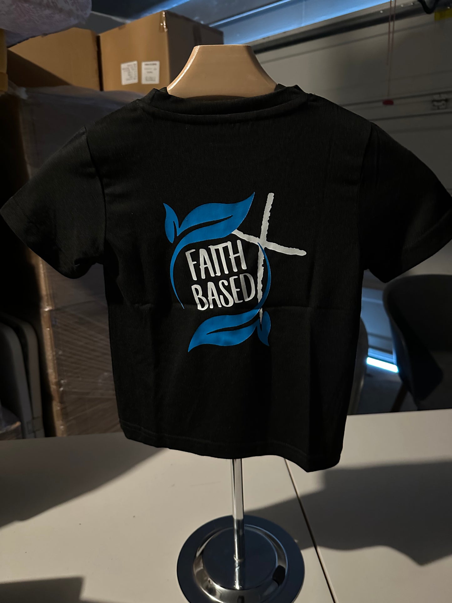 (Toddler) Faith Based - Black