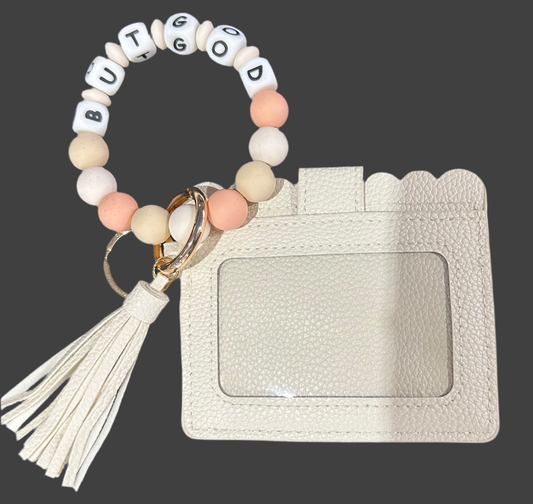 But God Keychain + Wallet