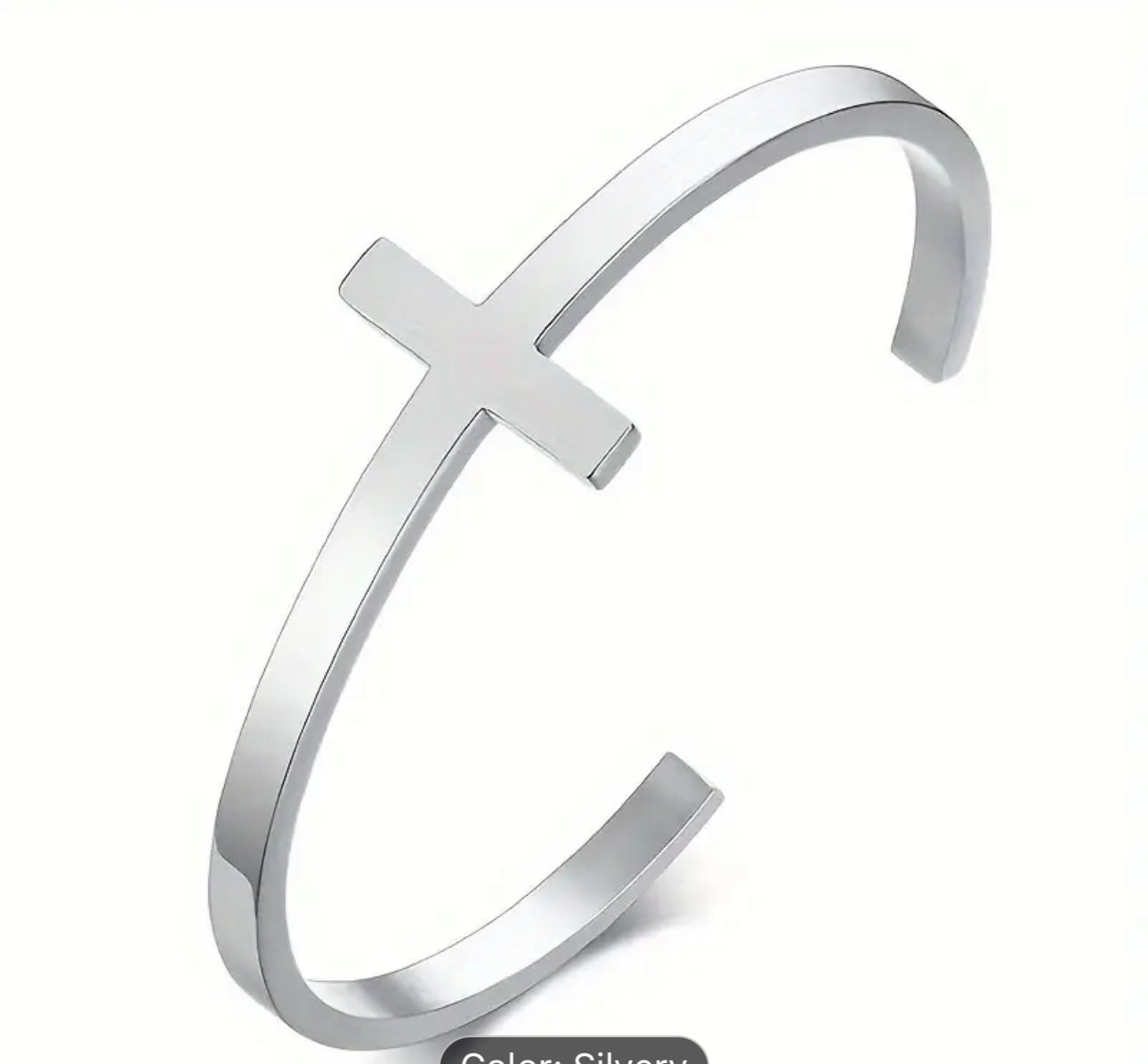 Cross Cuff Bracelet